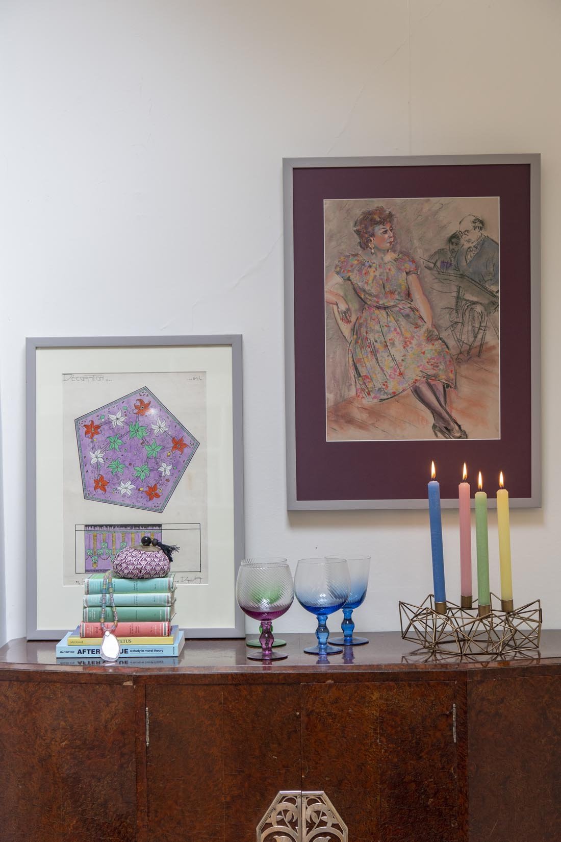 Art Deco design for soft furnishings by David - Natalia Willmott