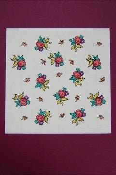 Art Deco Roses textile design - Natalia Willmott