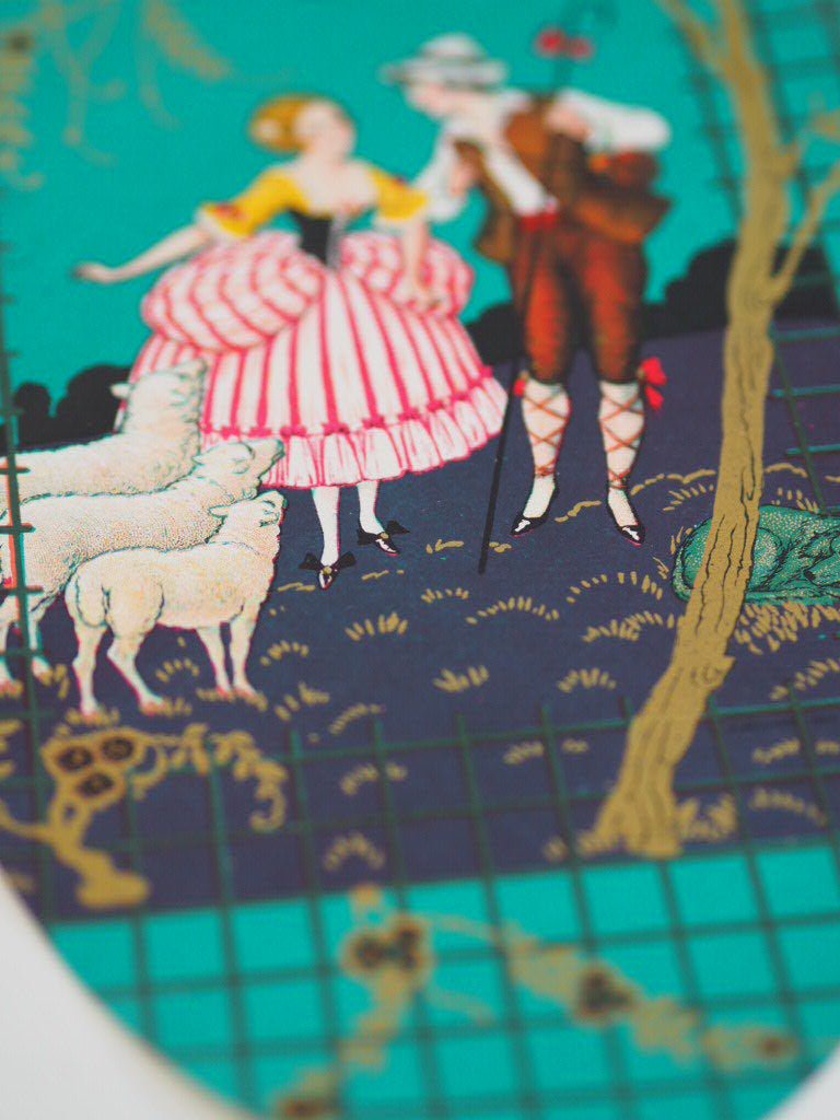 Au Fidèle Berger antique label - Natalia Willmott