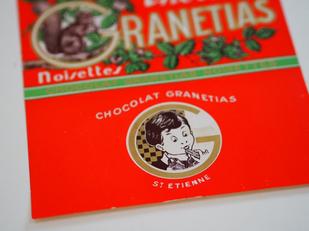 Chocolat Granetias antique label - Natalia Willmott