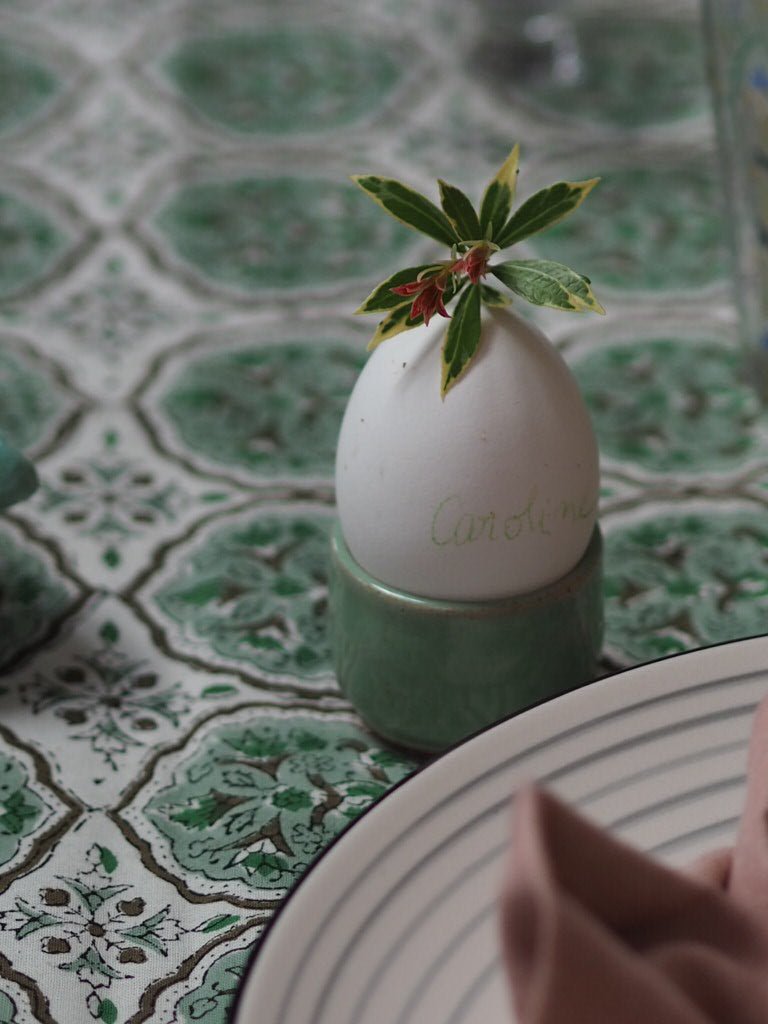 Coldstone light blue egg cup - Natalia Willmott