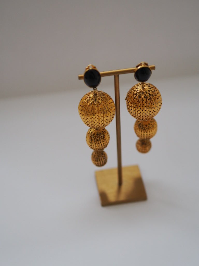 Cosmic ball clip on earrings - Natalia Willmott