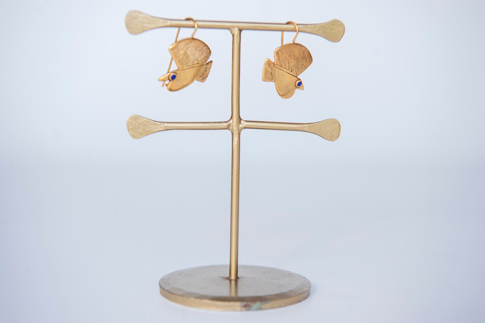 Earrings "Aeropost" by Elisabeth Riveiro - Natalia Willmott