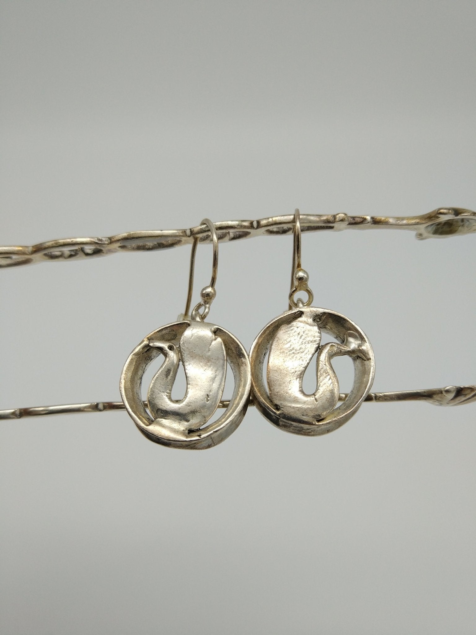 Earrings Cercle Pato - Silver by Elisabeth Riveiro - Natalia Willmott