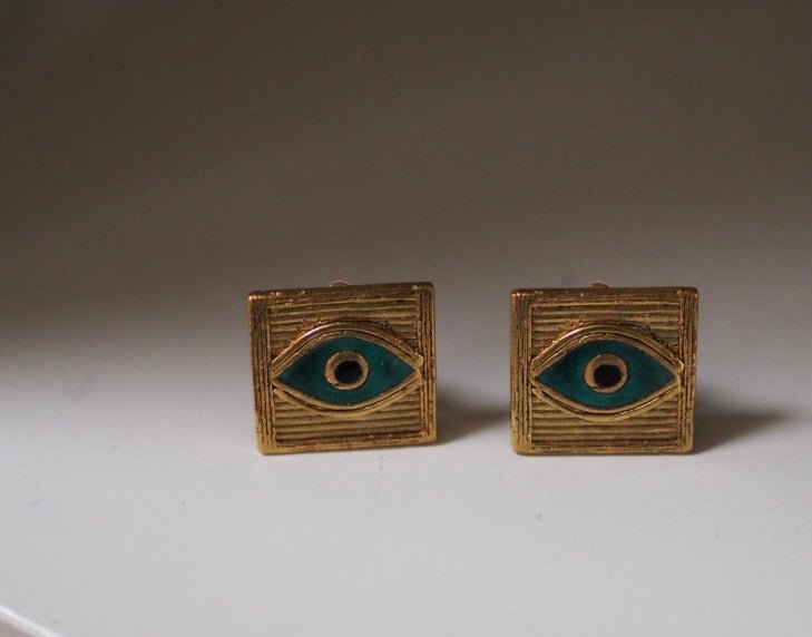 Earrings "OEIL" by Elisabeth Riveiro - Natalia Willmott