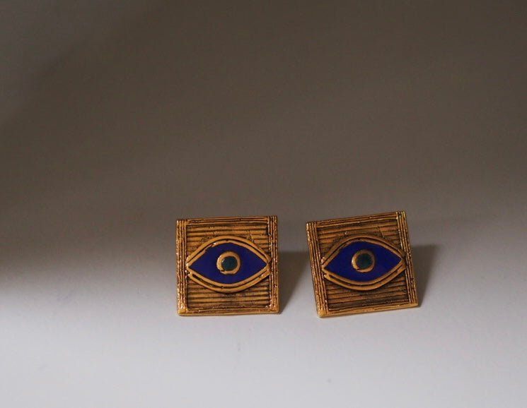 Earrings "OEIL" by Elisabeth Riveiro - Natalia Willmott
