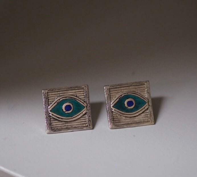 Earrings "OEIL" by Elisabeth Riveiro - Natalia Willmott