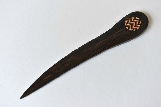 Ebony letter opener - Natalia Willmott
