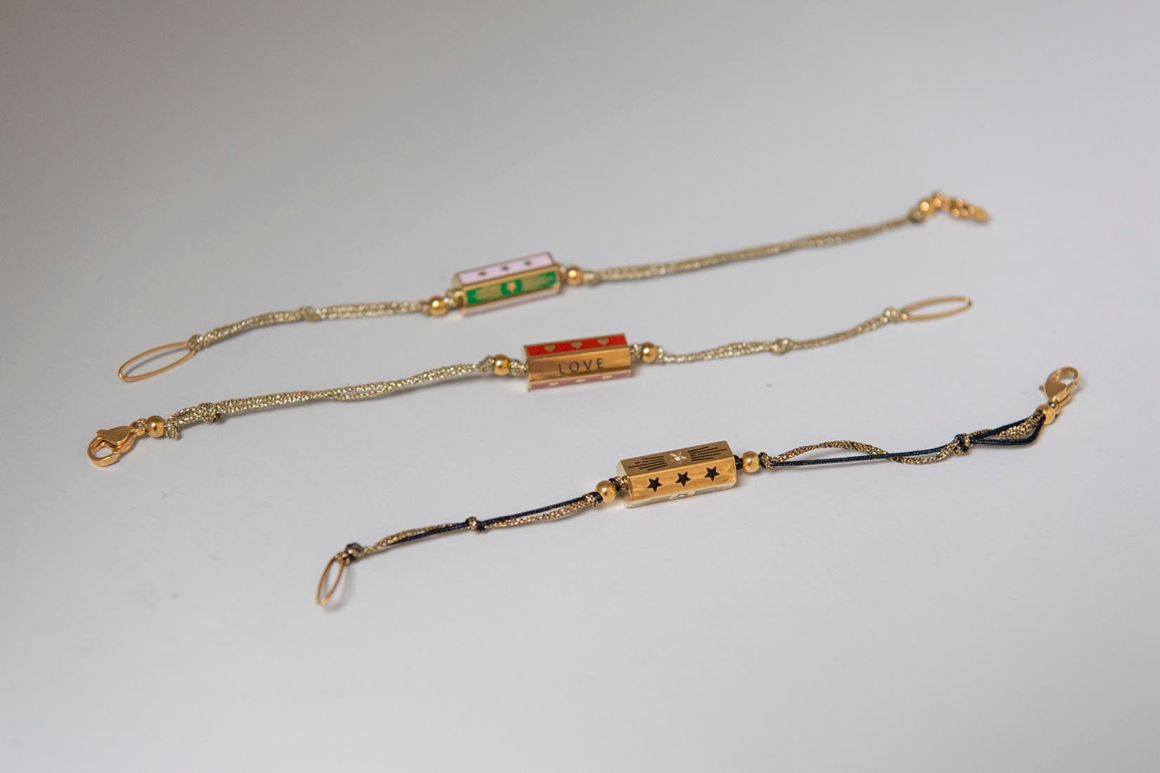 enamel cylinder bracelet - Natalia Willmott