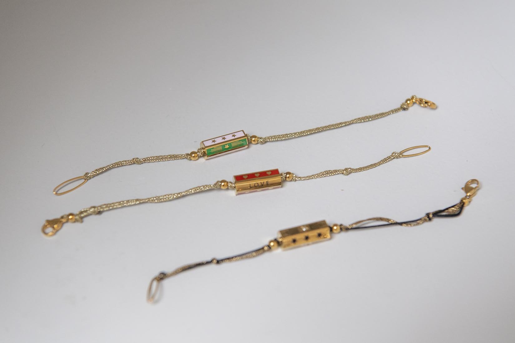 enamel cylinder bracelet - Natalia Willmott