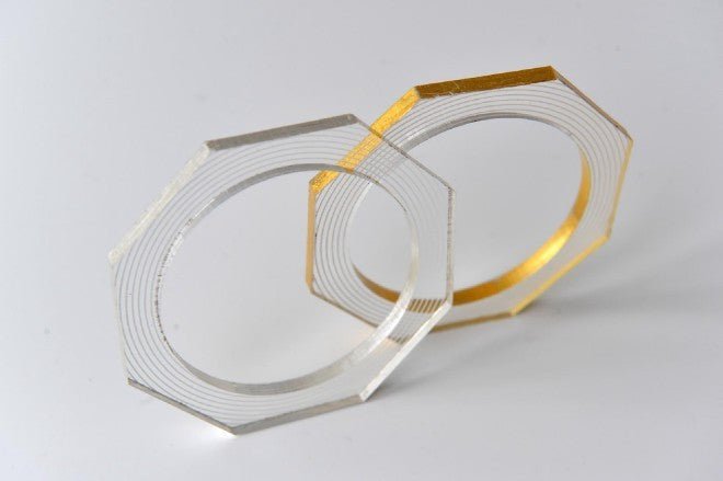 Eternity hexagon bangle by Mojiana designs - Natalia Willmott