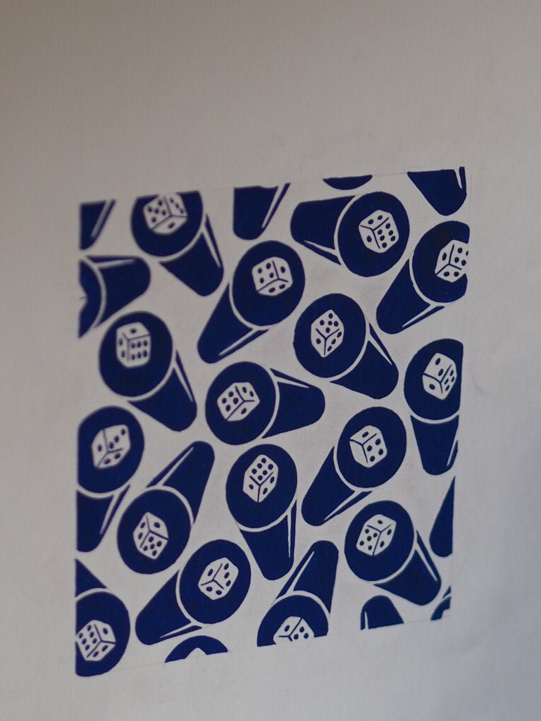 Fashion design- roll the dice - Natalia Willmott