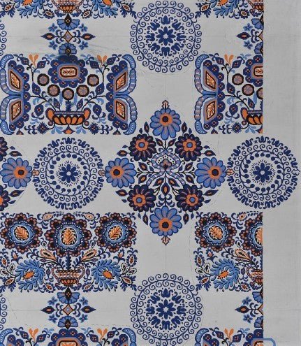 Flower pattern textile design - Natalia Willmott
