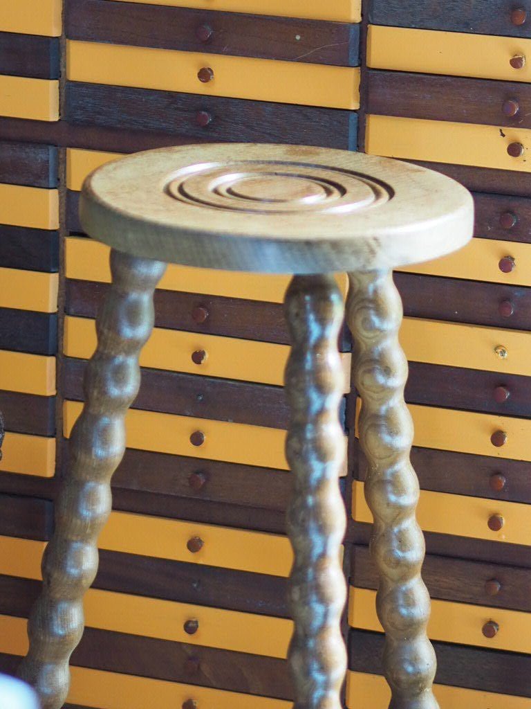 French bobbin tripod stool - Natalia Willmott