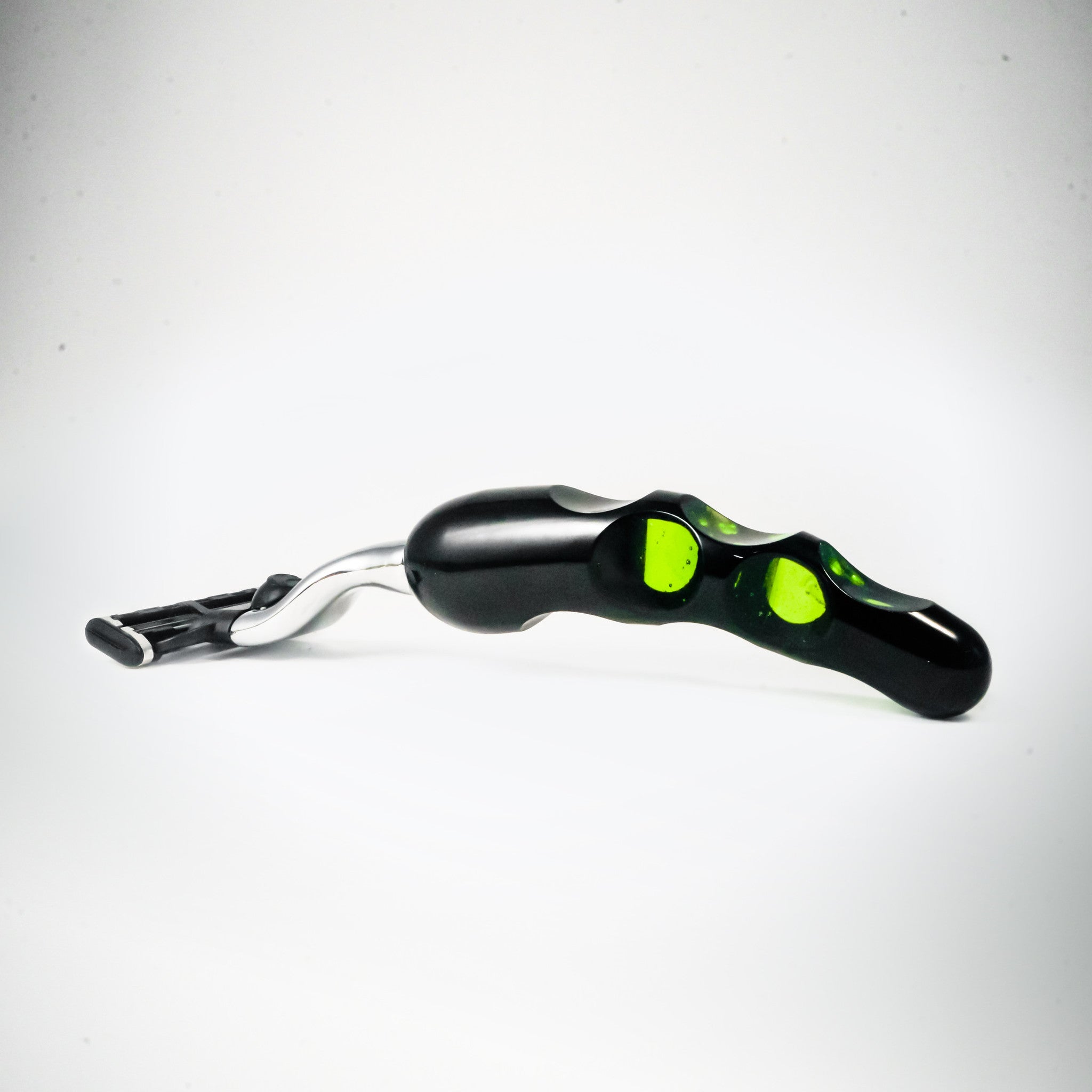 Glass razor "silex" - Natalia Willmott