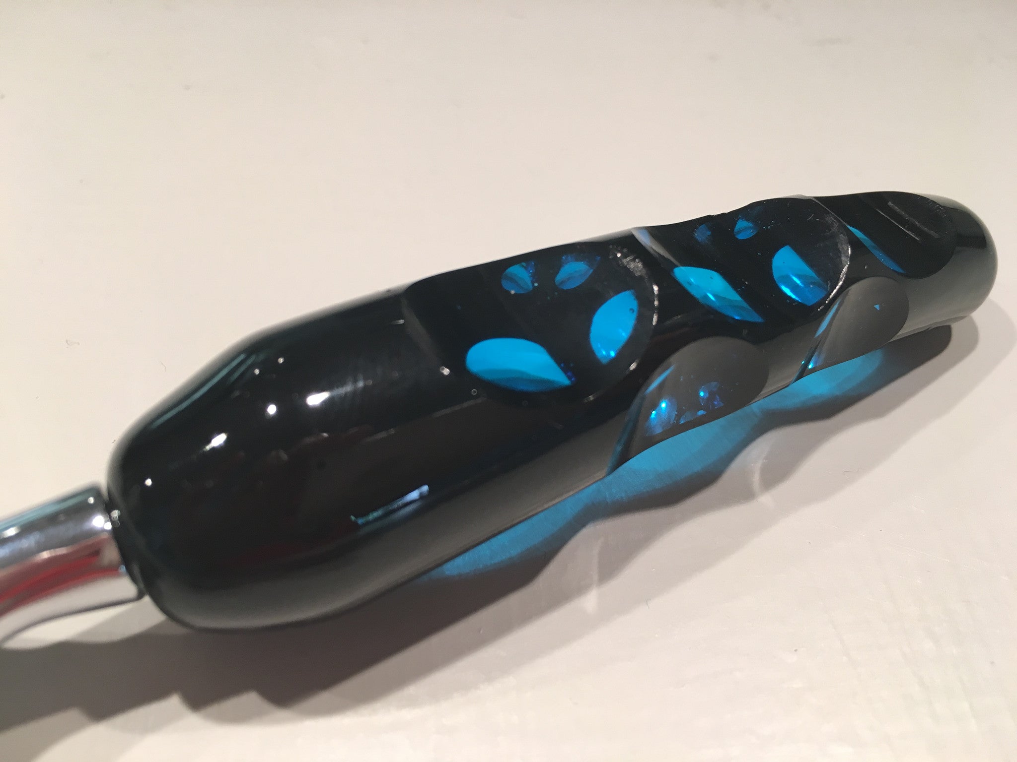 Glass razor "silex" - Natalia Willmott