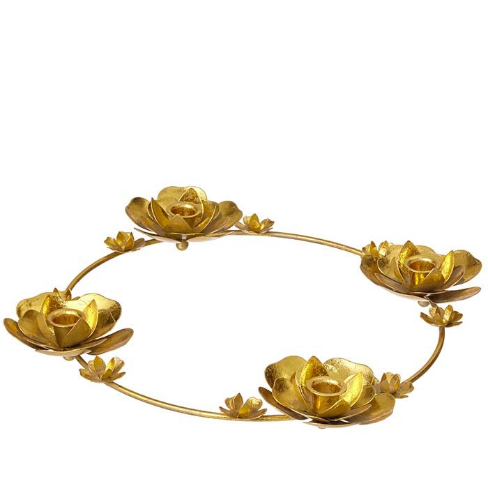 Gold advent calendar candleholder Joytis - Natalia Willmott