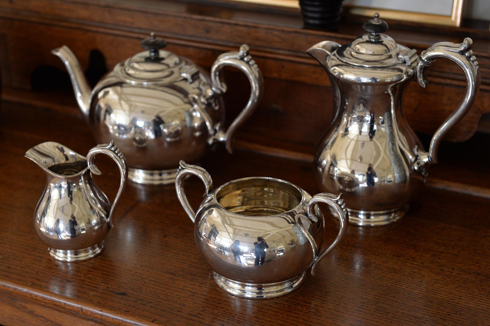Hawksworth, Eyre & Co coffee elecroplated tea and coffee set - Natalia Willmott