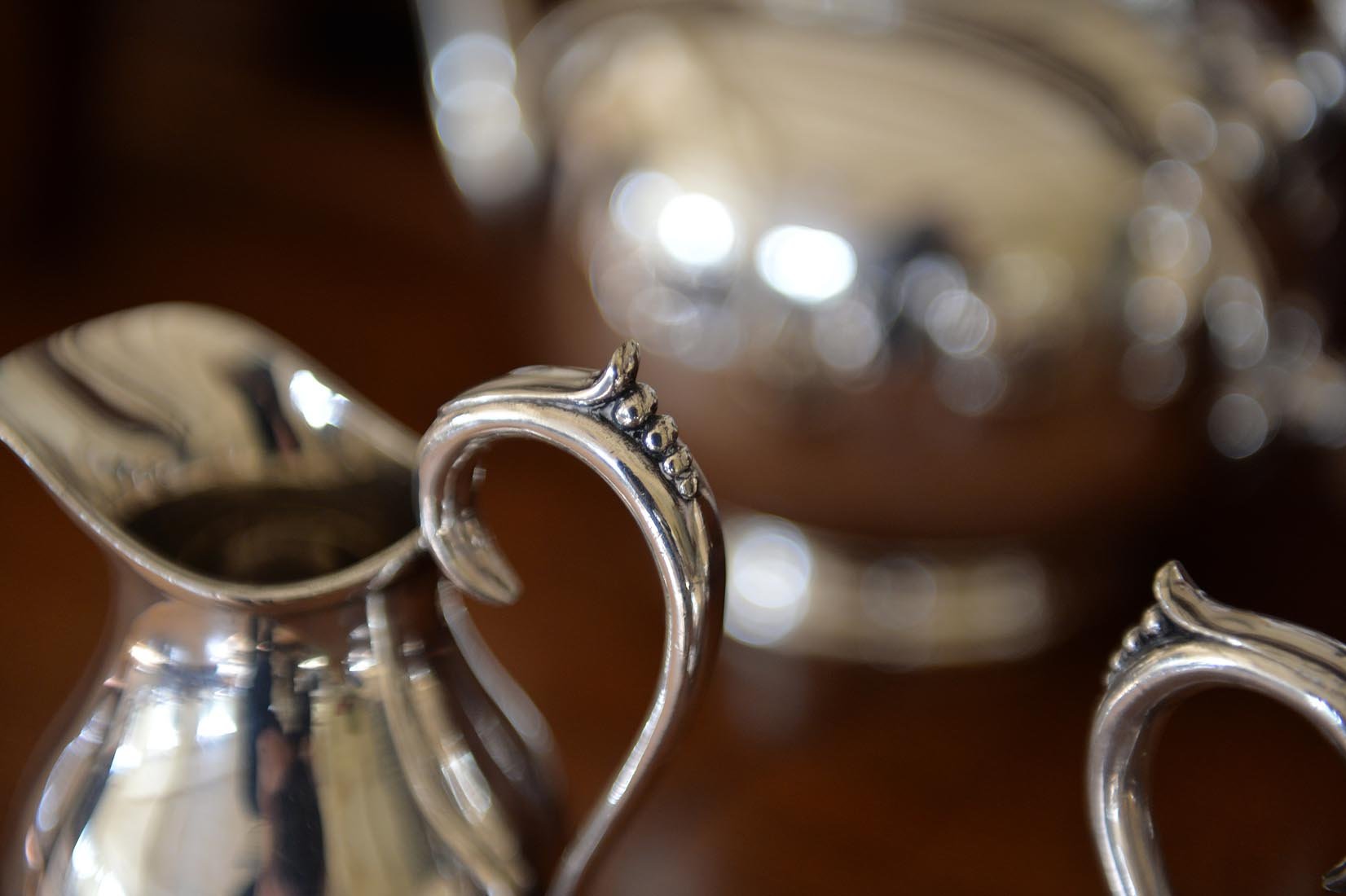 Hawksworth, Eyre & Co coffee elecroplated tea and coffee set - Natalia Willmott