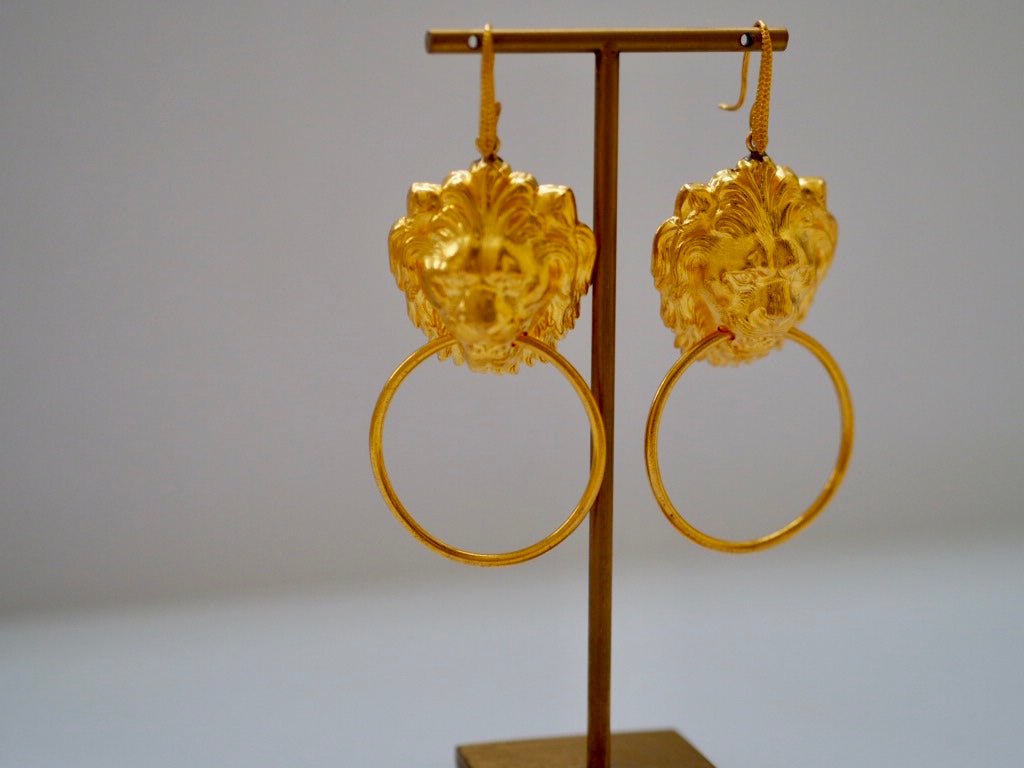 Kasia lion earrings - Natalia Willmott