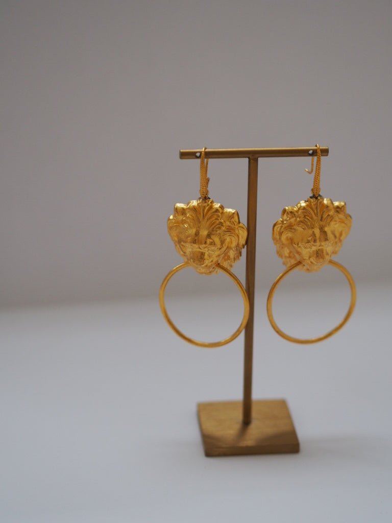 Kasia lion earrings - Natalia Willmott
