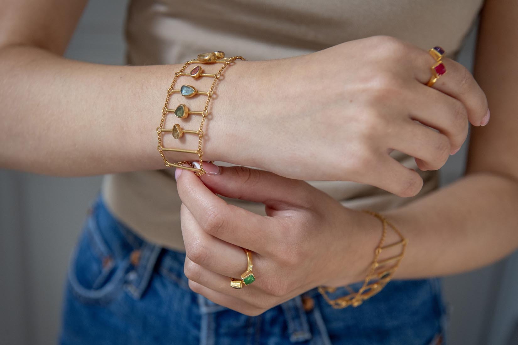 Ladder bracelet - Natalia Willmott