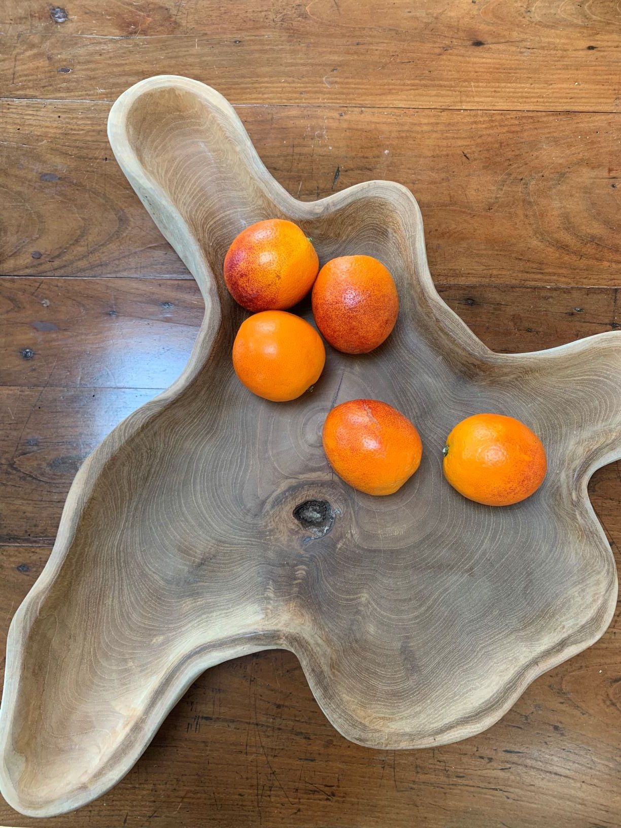 Large teakroot bowl - Natalia Willmott