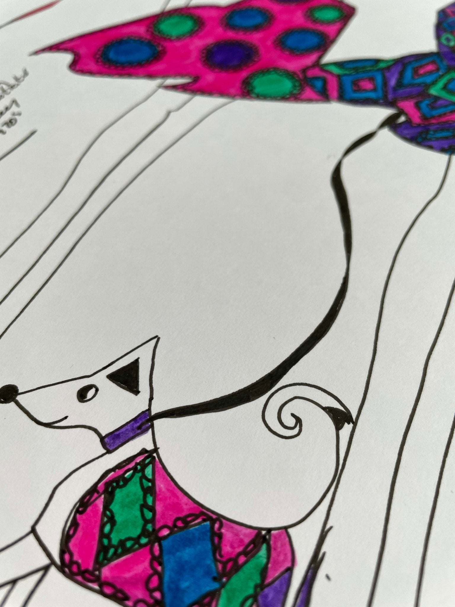 Laura Ashley vintage fashion drawings - Natalia Willmott