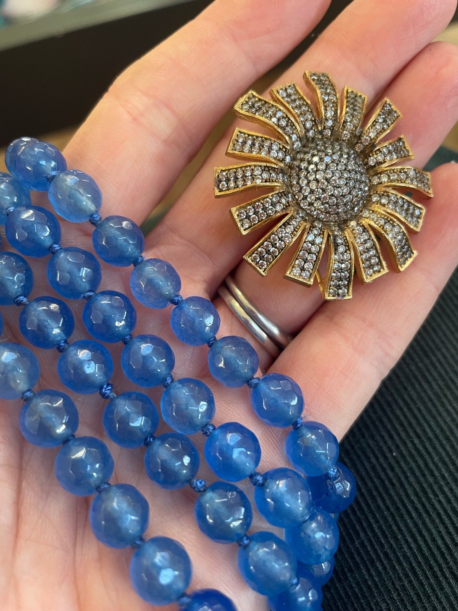 Long beaded necklace - Natalia Willmott