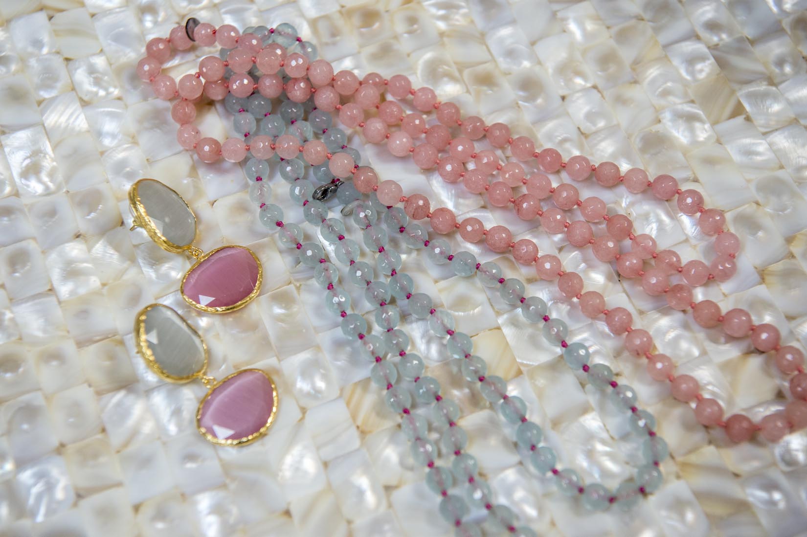 Long beaded necklace - Natalia Willmott