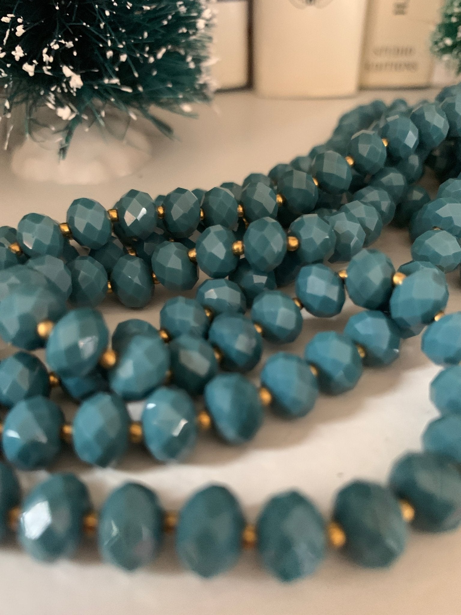 Long beaded necklace - Natalia Willmott