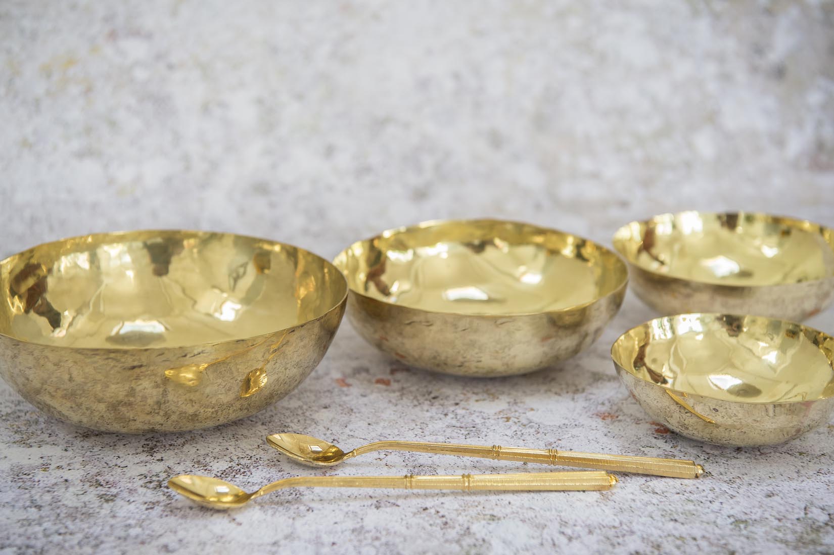 Long vermeil Napoleon III cocktail spoon - Natalia Willmott