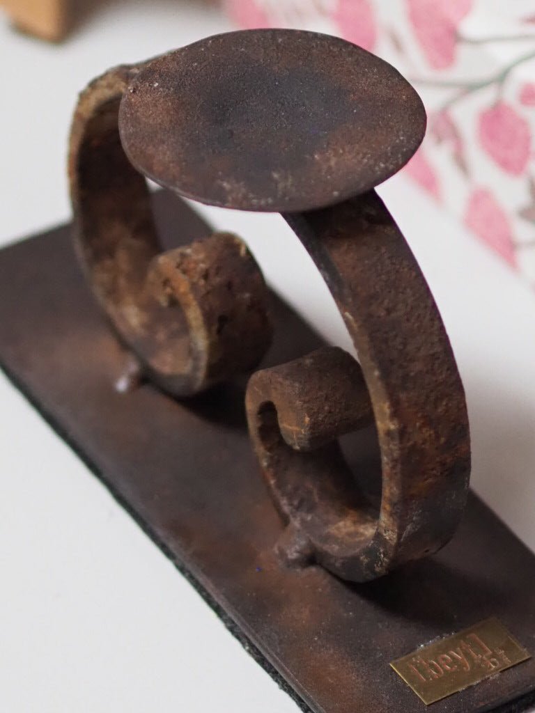 Mini wrought iron candleholder - Natalia Willmott