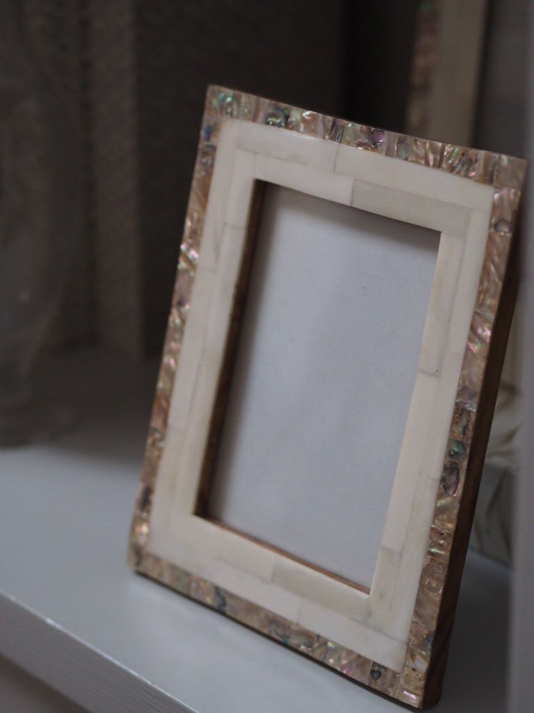 Mother of Pearl frame - Natalia Willmott