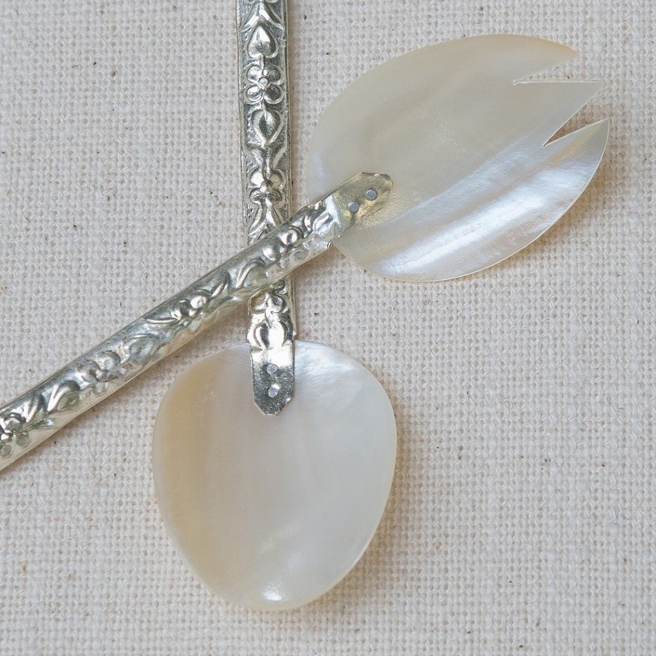 Mother of pearl spoon and fork - Natalia Willmott