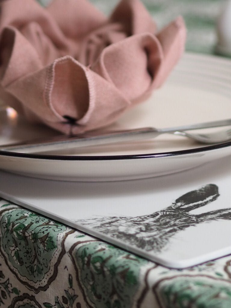 Napkin Mirra rose - Natalia Willmott