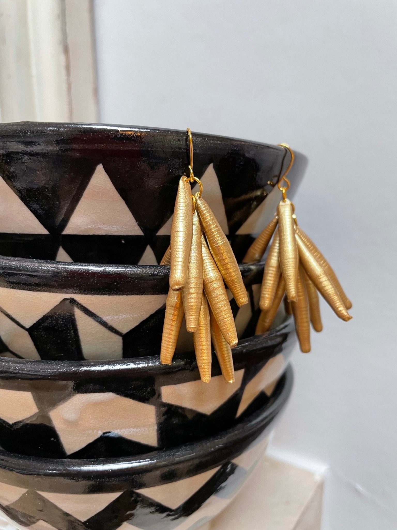 Paper drop earrings - Natalia Willmott