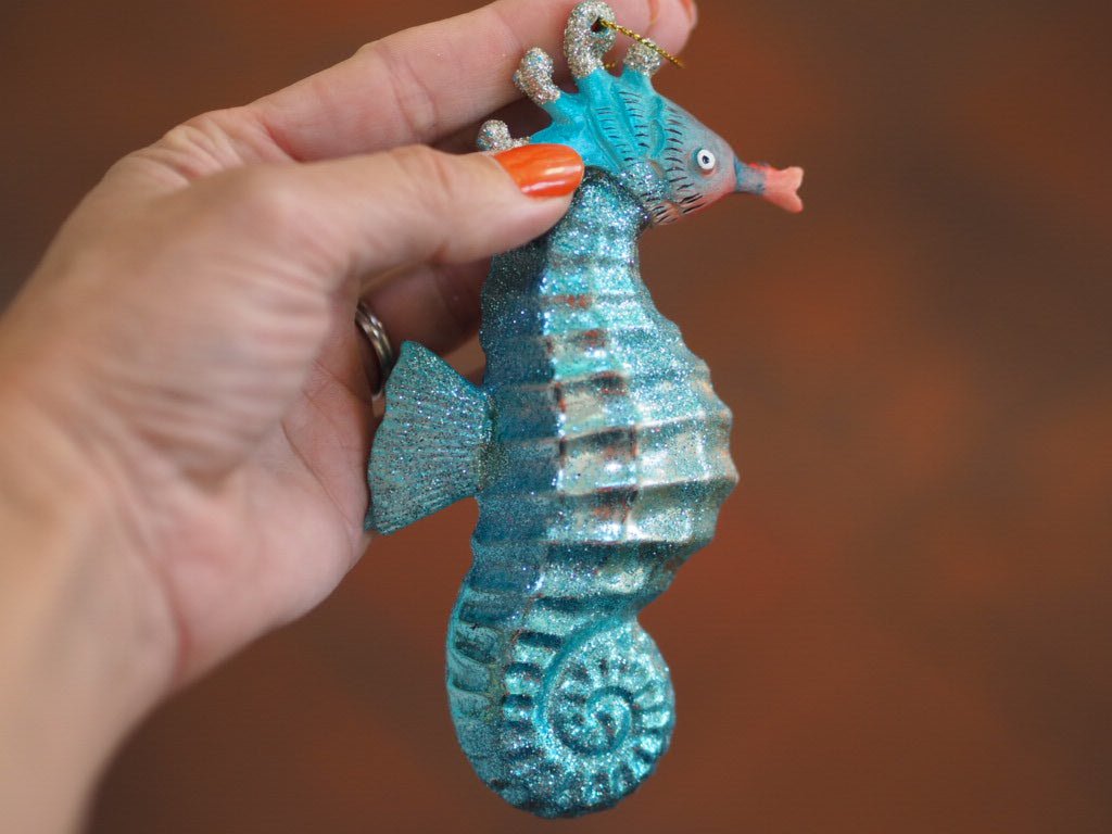 Seahorse Christmas decoration - Natalia Willmott