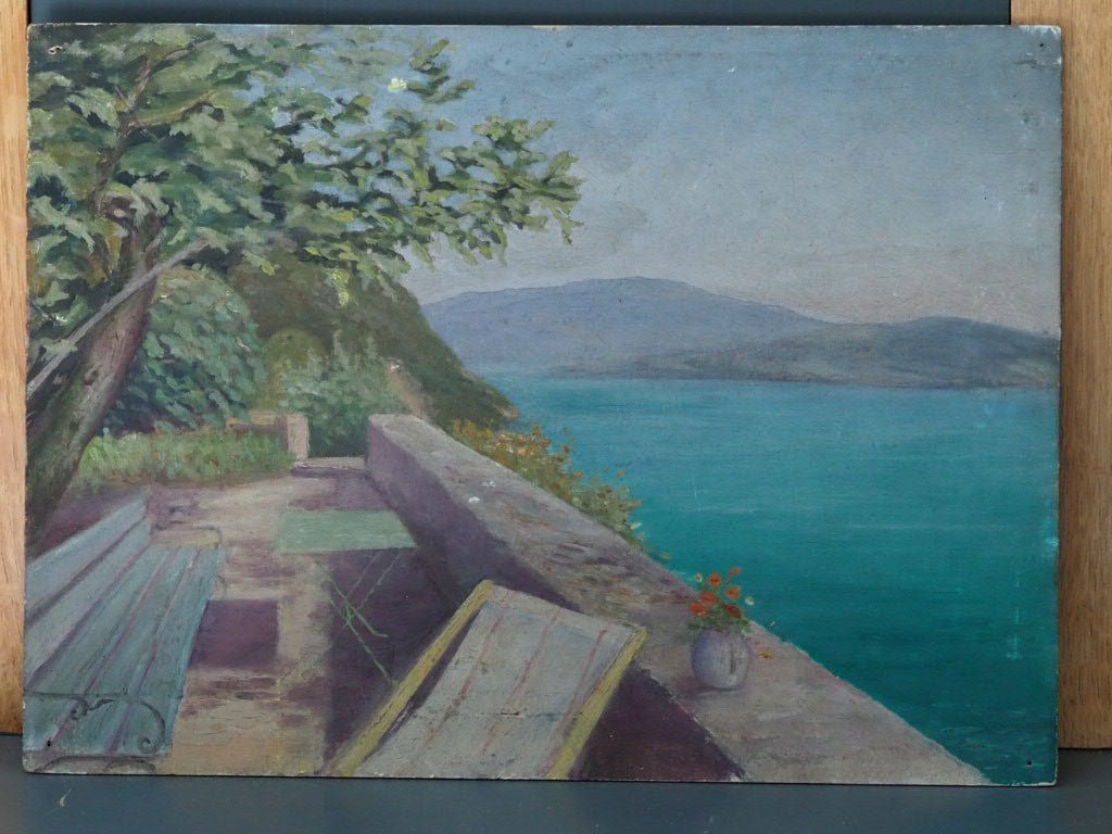 Seaside bench - Natalia Willmott