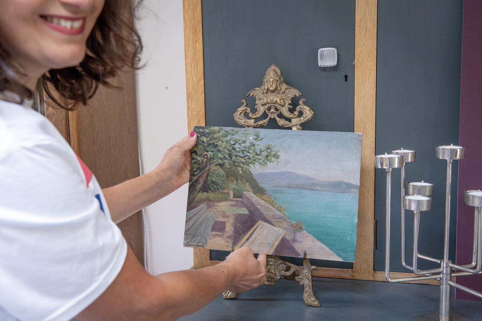 Seaside bench - Natalia Willmott