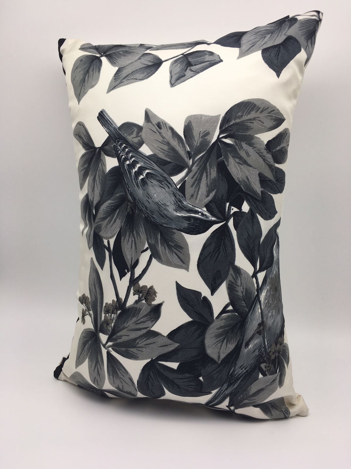 Silk bird cushion - Natalia Willmott