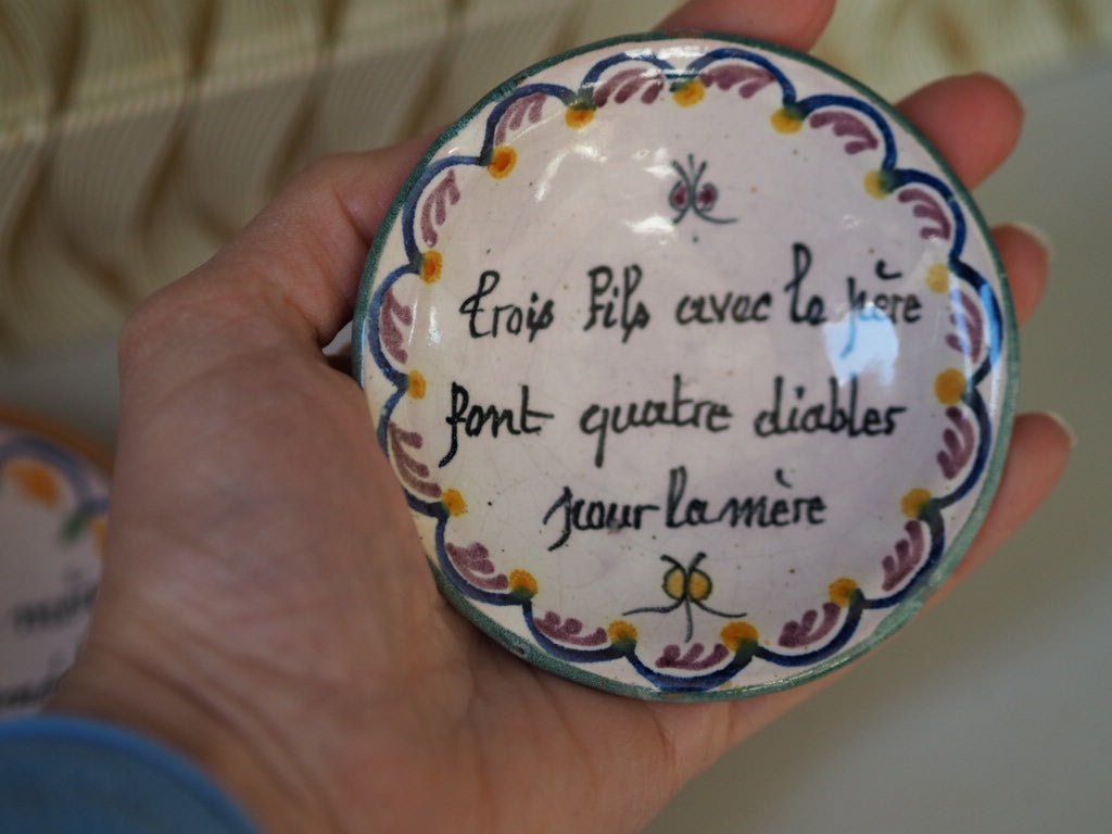 Small French decorative pin dish - Natalia Willmott