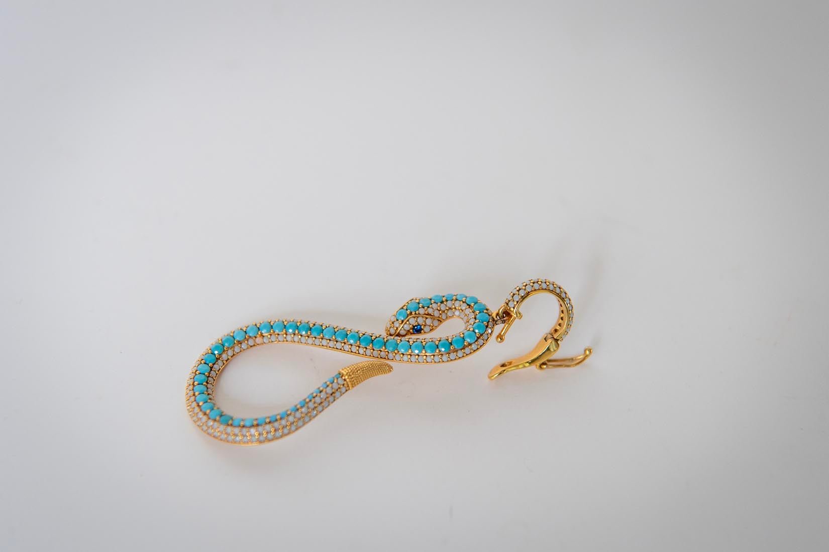 snake pendant necklace - Natalia Willmott