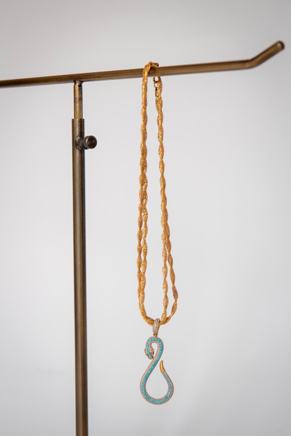 snake pendant necklace - Natalia Willmott