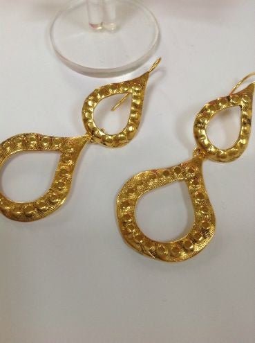 Snowflake drops earrings by Elisabeth Riveiro - Natalia Willmott