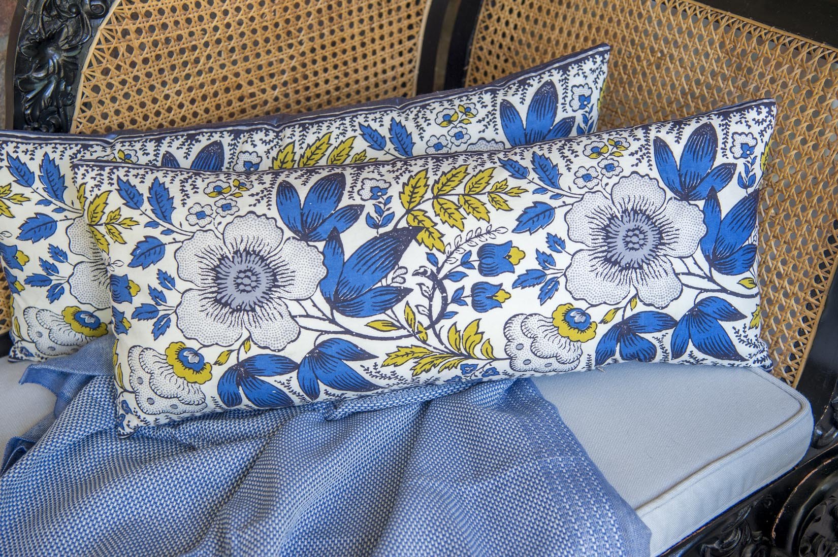Souleiado Indienne cushion - Natalia Willmott