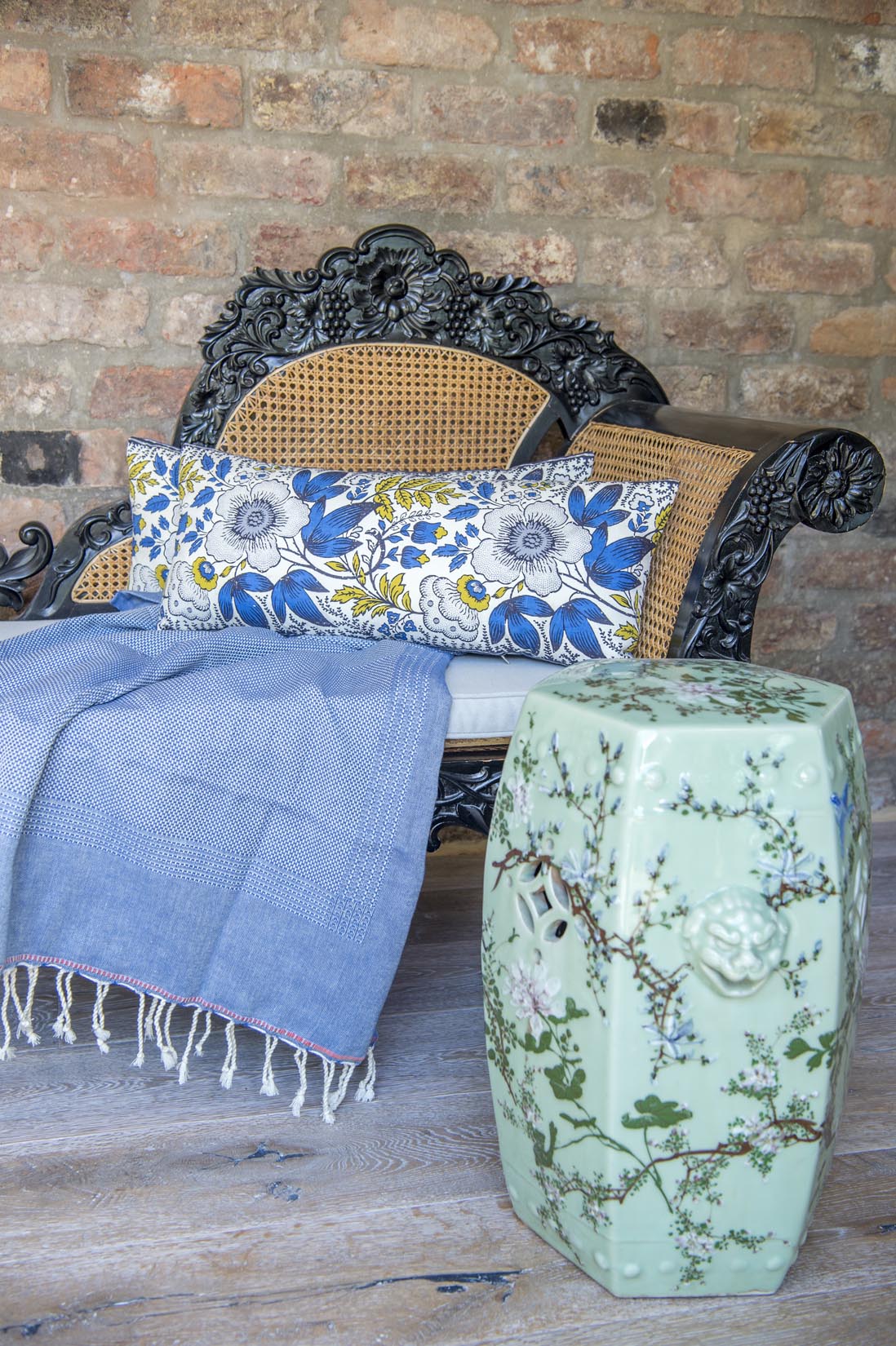 Souleiado Indienne cushion - Natalia Willmott