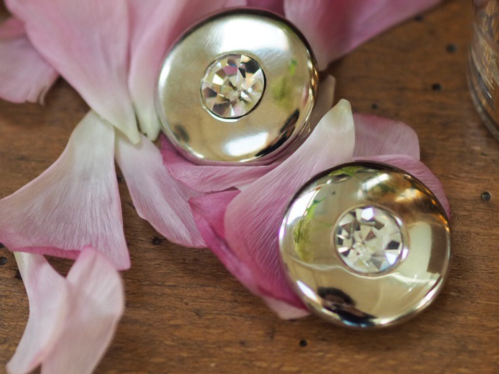 Sphinx round vintage clip on earrings - Natalia Willmott