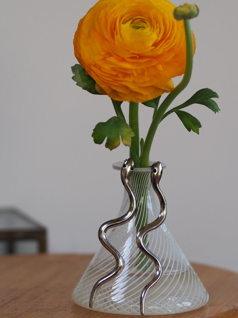 Sphinx snake vintage earrings - Natalia Willmott