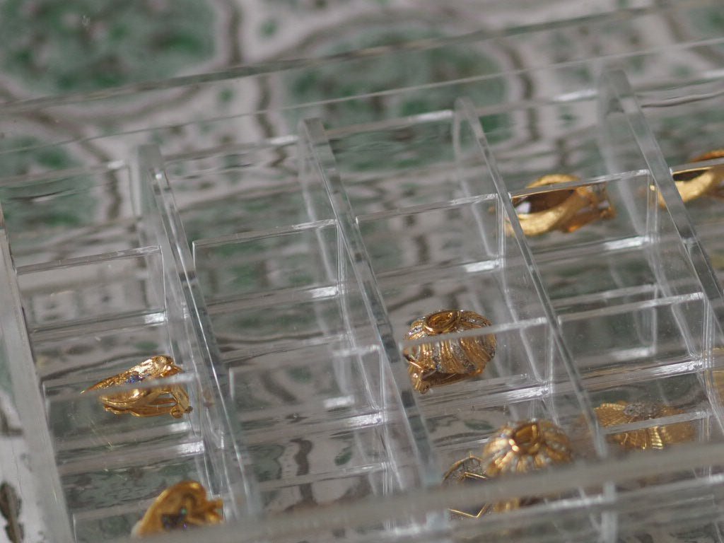 Sphinx vintage clip on earrings - Natalia Willmott